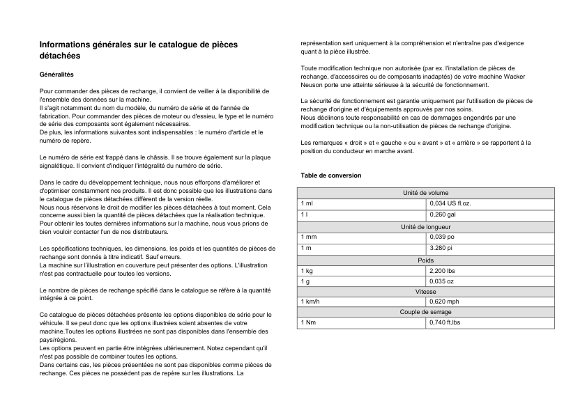Wacker Neuson WL50 USA Wheel Loader Parts Catalog - Image 5