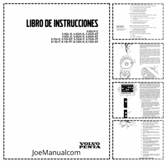 Volvo Penta from 3.0GLP-C to 8.1GXi-EF Operation and Maintenance Manual ES