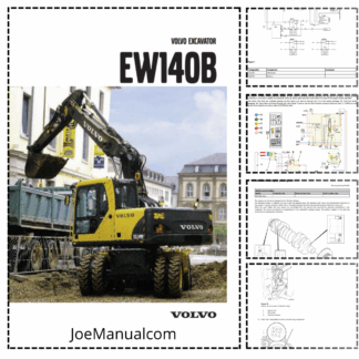 Volvo EW140B Excavator Service Repair Manual
