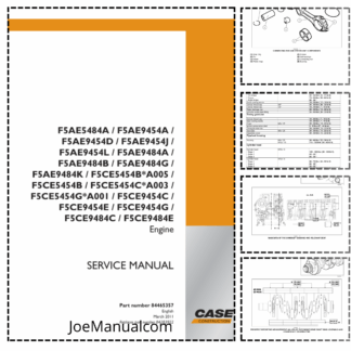 CASE F5AE9454 Tier 3 Engine Service Manual