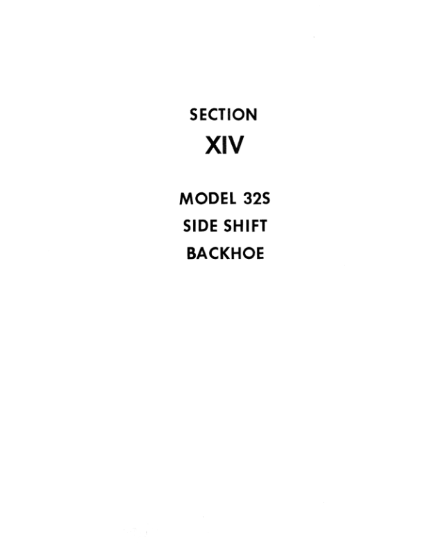 CASE 328 Backhoe Service Manual - Image 5