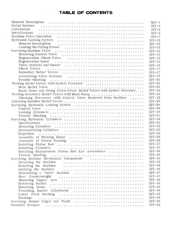 CASE 328 Backhoe Service Manual - Image 6