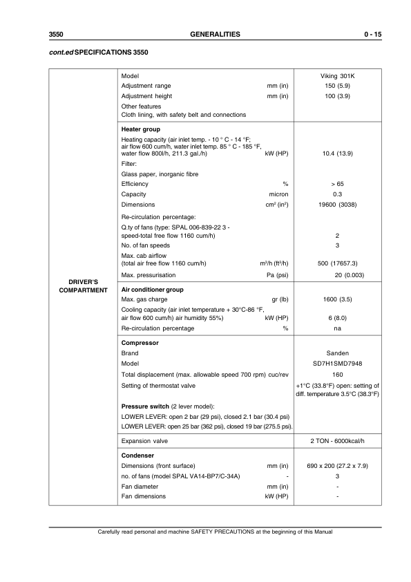 CASE 3550 Crawler Dozer Service Manual 84414747 - Image 11