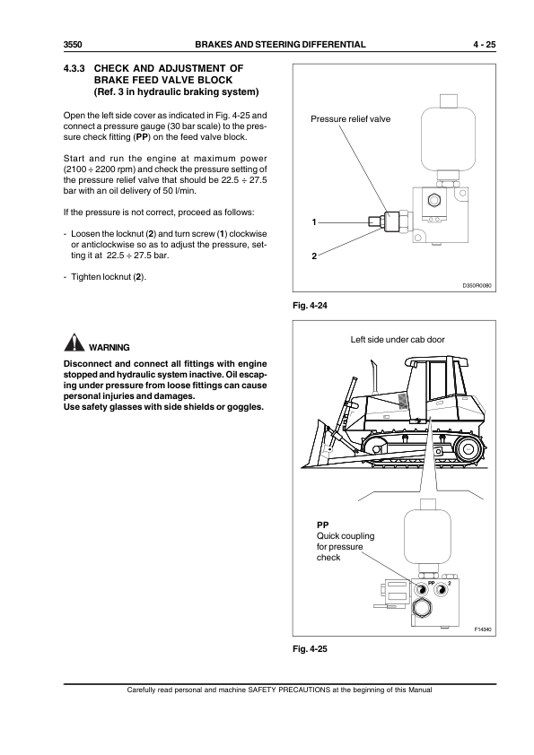 CASE 3550 Crawler Dozer Service Manual 84414747 - Image 6