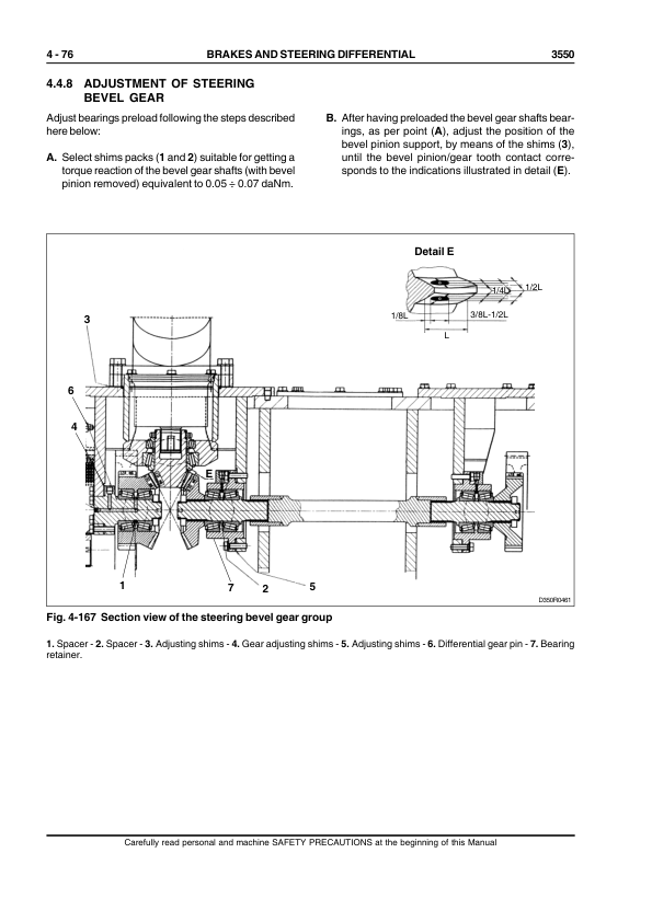 CASE 3550 Crawler Dozer Service Manual 84414747 - Image 8