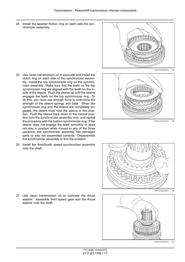 CASE 580N Backhoe Loader Service Manual 71114480 PIN HBZN - Image 7
