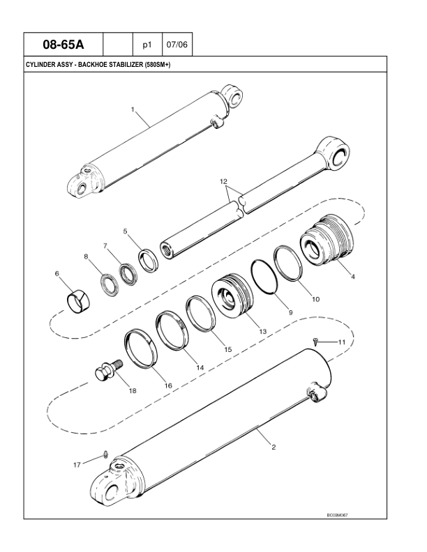 CASE 580 Super M 580 Super M+ Series 2 Backhoe Loader Parts Catalog 79043NA - Image 15