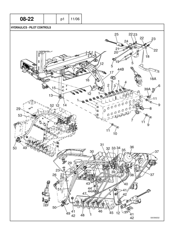 CASE 580 Super M 580 Super M+ Series 2 Backhoe Loader Parts Catalog 79043NA - Image 13