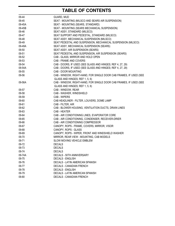 CASE 580 Super M 580 Super M+ Series 2 Backhoe Loader Parts Catalog 79043NA - Image 10