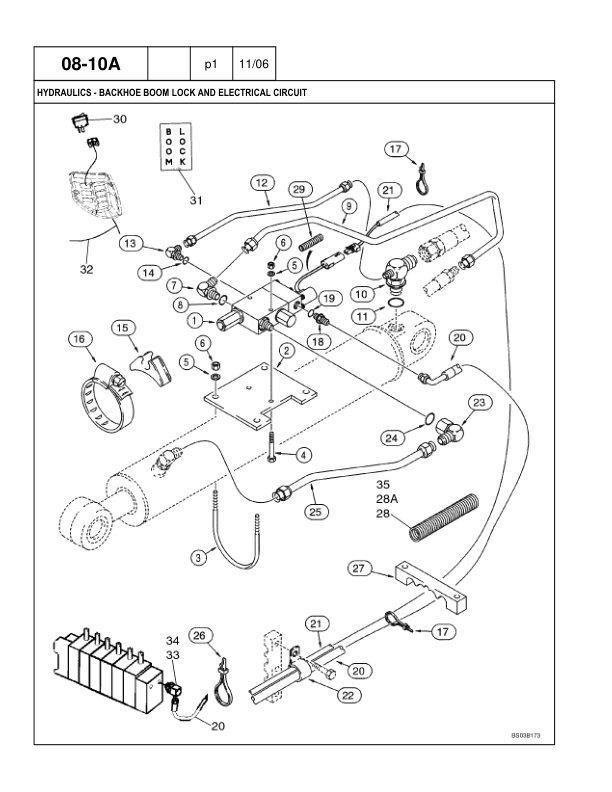 CASE 580 Super M 580 Super M+ Series 2 Backhoe Loader Parts Catalog 79043NA - Image 12