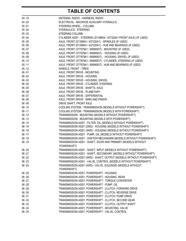 CASE 580 Super M Backhoe Loader Parts Catalog 7-6091NA - Image 5