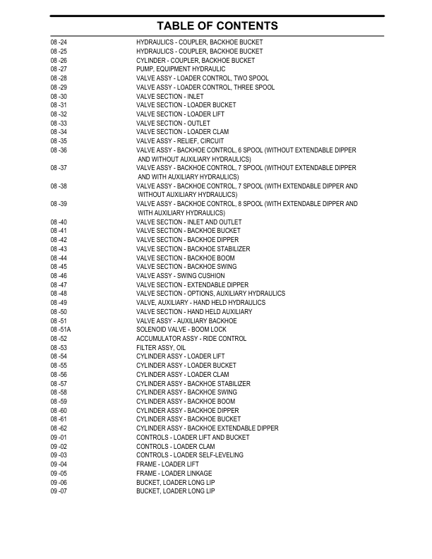 CASE 580 Super M Backhoe Loader Parts Catalog 7-6091NA - Image 7