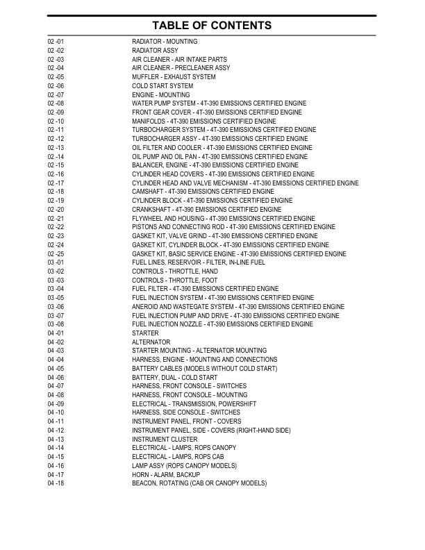 CASE 580 Super M Backhoe Loader Parts Catalog 7-6091NA - Image 4