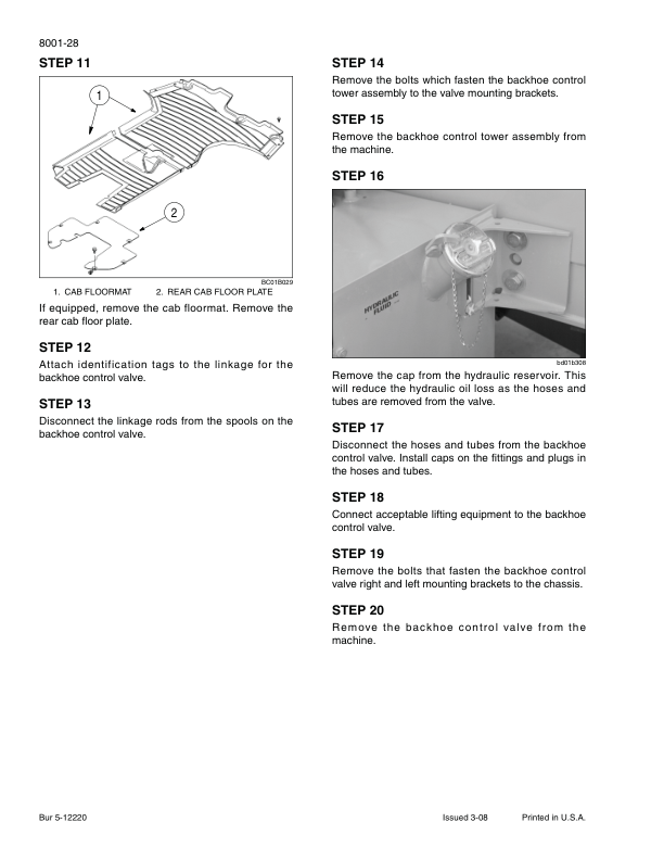 CASE 580M 580 Super M 580 Super M+ 590 Super M 590 Super M+ Series 3 Backhoe Loader Service Manual 87728449NA - Image 9