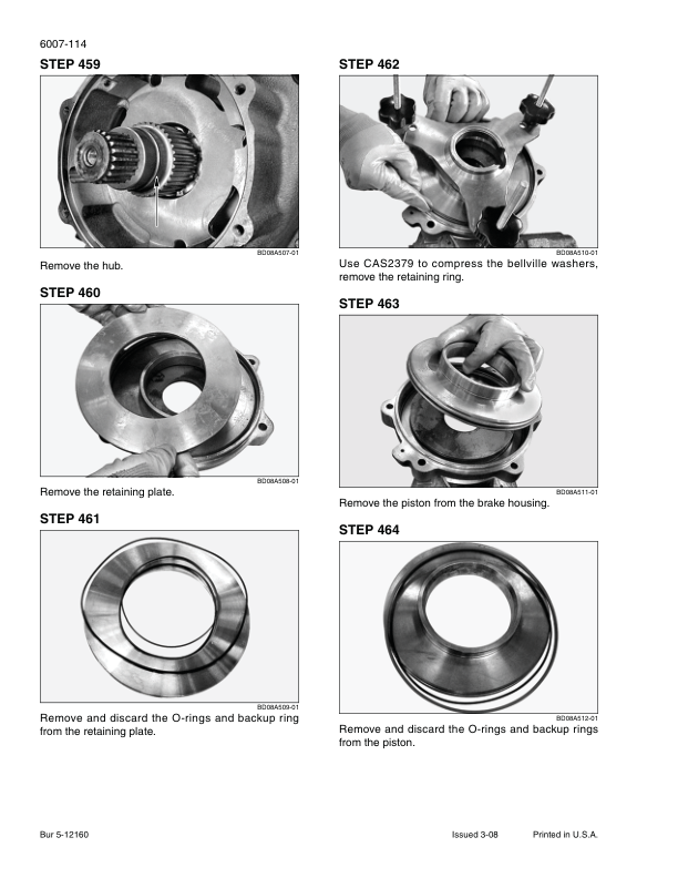 CASE 580M 580 Super M 580 Super M+ 590 Super M 590 Super M+ Series 3 Backhoe Loader Service Manual 87728449NA - Image 8