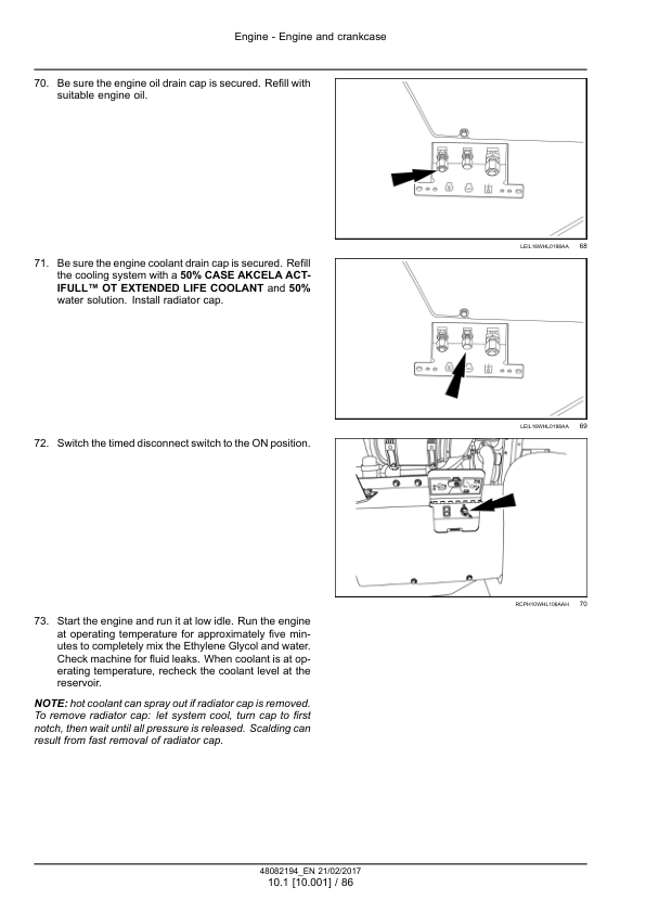 CASE 621G 721G Stage IV Wheel Loader Service Manual 48082194 - Image 9