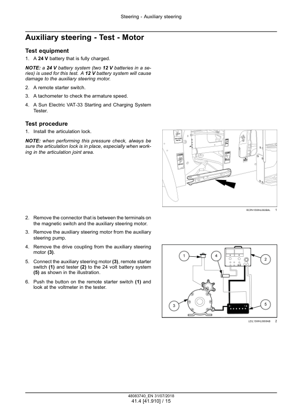 CASE 621G 721G Tier 2 Wheel Loader Service Manual 48083740 - Image 9