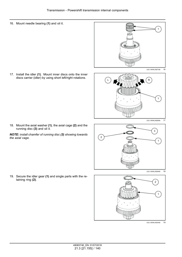 CASE 621G 721G Tier 2 Wheel Loader Service Manual 48083740 - Image 12