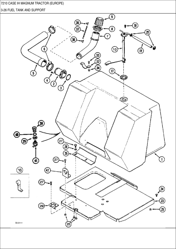 CASE 7210 7220 Magnum Tractor Parts Catalog EU - Image 8
