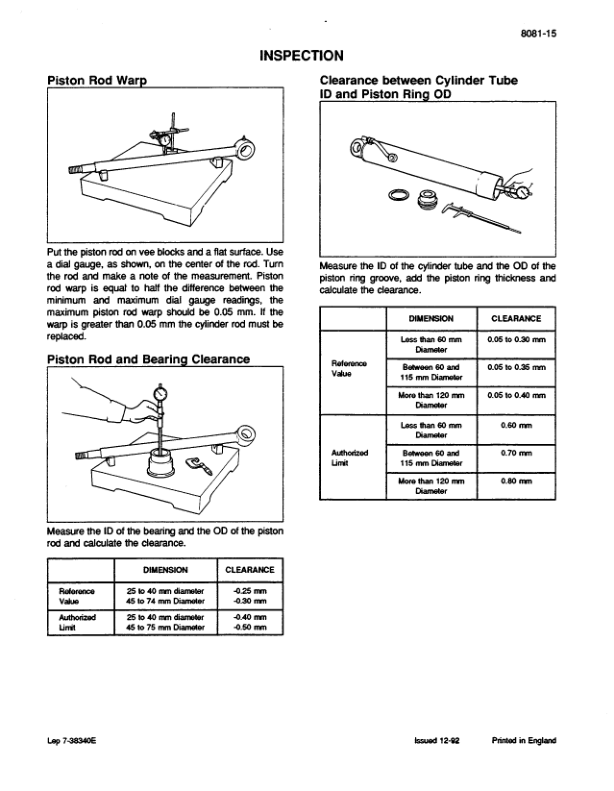 CASE CK36 CK50 Excavators Service Manual 738181GB - Image 7