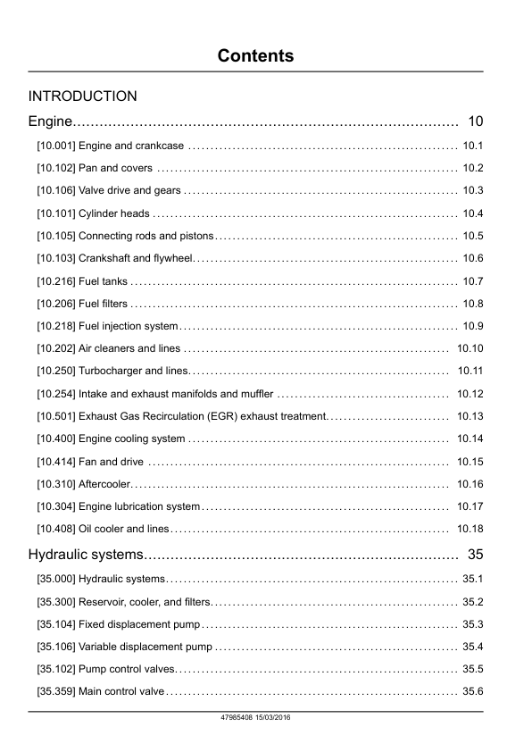 CASE CX210C Crawler Excavator Service Manual 47985408 - Image 4