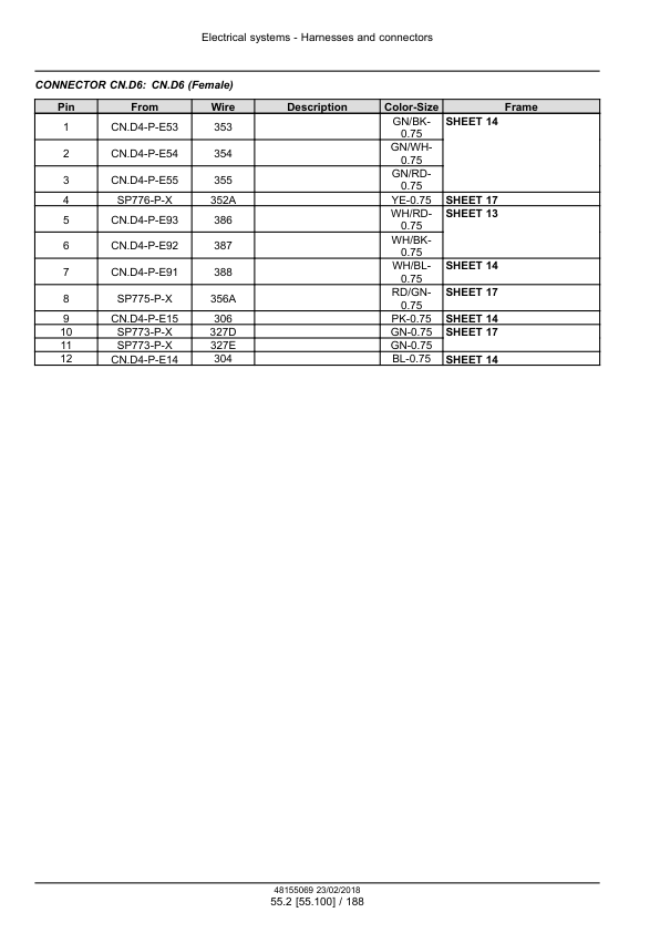 CASE CX290D Crawler Excavator Service Manual 48155069 EU Market - Image 10
