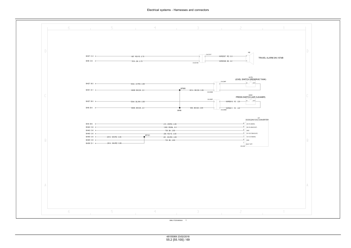 CASE CX290D Crawler Excavator Service Manual 48155069 EU Market - Image 9