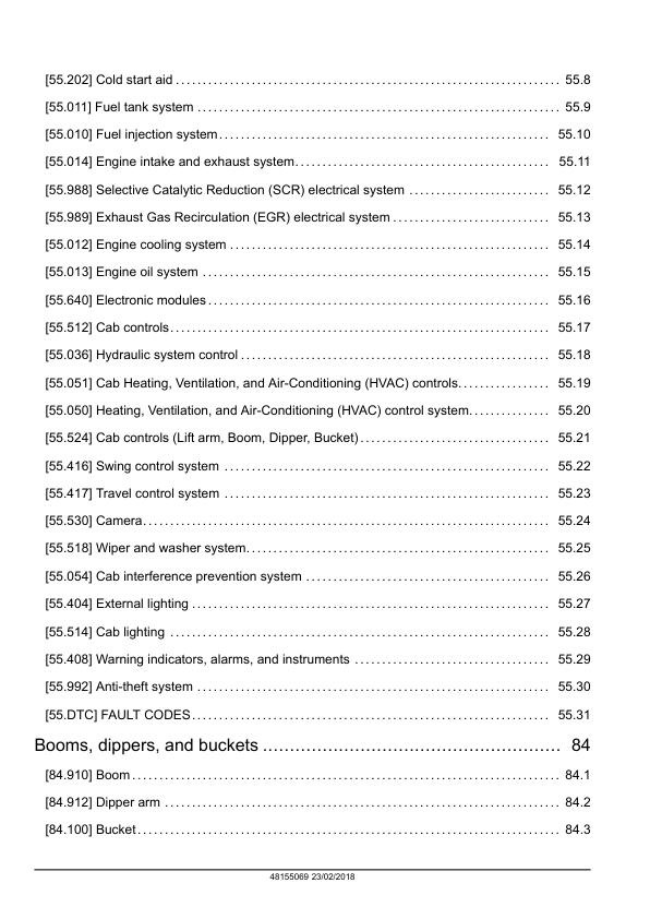 CASE CX290D Crawler Excavator Service Manual 48155069 EU Market - Image 6