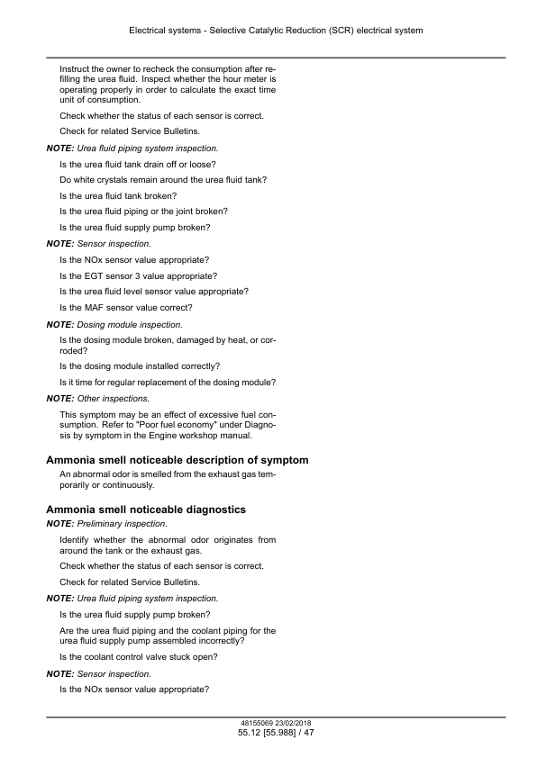 CASE CX290D Crawler Excavator Service Manual 48155069 EU Market - Image 11