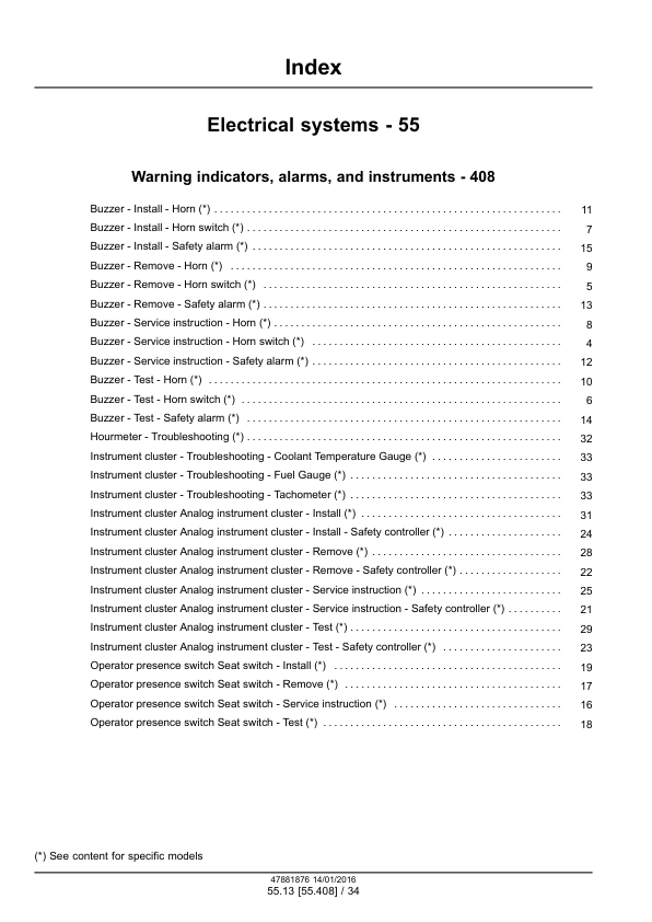CASE Farmall 30A 35A Tier 4B Compact Tractor Service Manual NA - Image 8