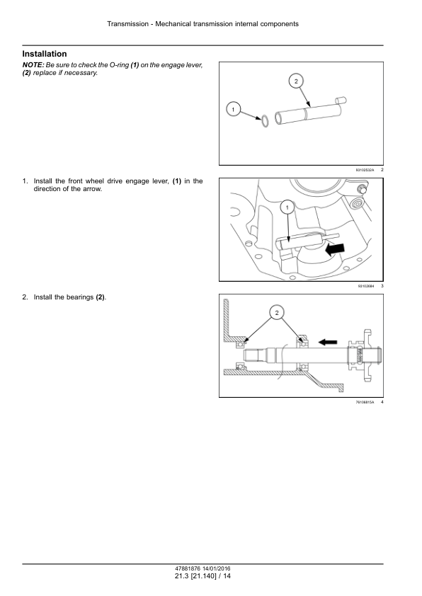 CASE Farmall 30A 35A Tier 4B Compact Tractor Service Manual NA - Image 10
