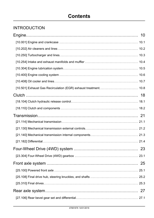 CASE Farmall 30A 35A Tier 4B Compact Tractor Service Manual NA - Image 5