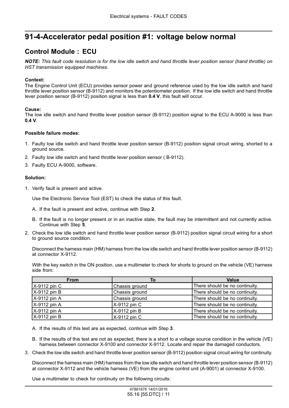 CASE Farmall 30A 35A Tier 4B Compact Tractor Service Manual NA - Image 9