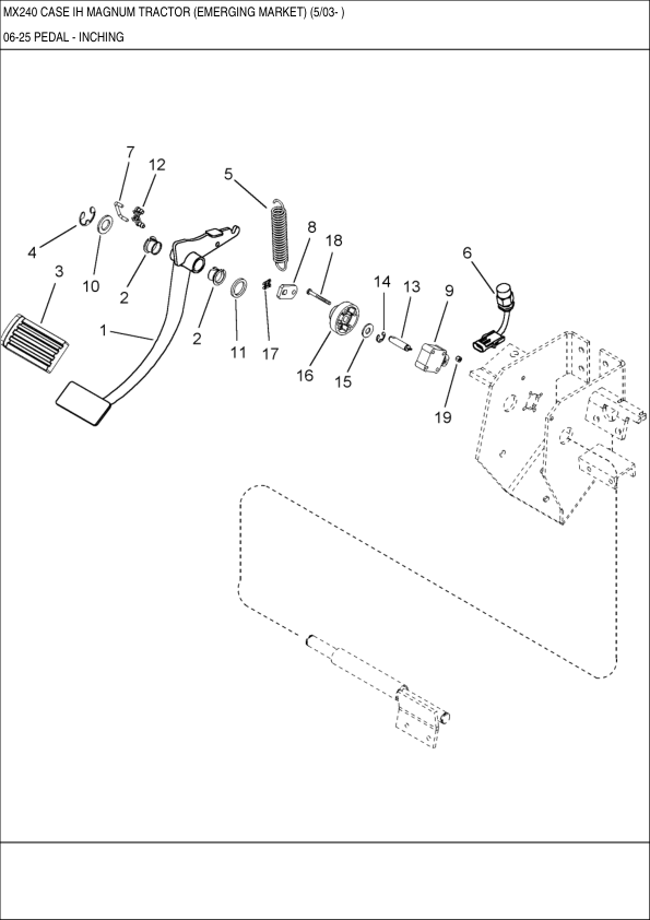 CASE MX240 Magnum Tractor Parts Catalog Printed Book - Image 8
