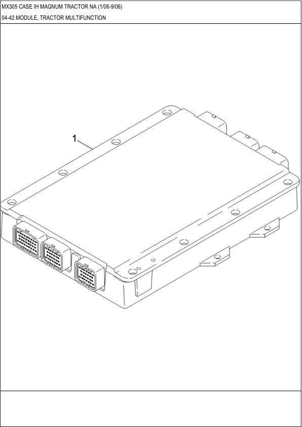 CASE MX305 Magnum Tractor Parts Catalog Printed Book - Image 7