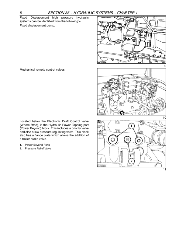 CASE MXU 100 110 115 125 135 Tractor Hydraulic Systems Manual - Image 10