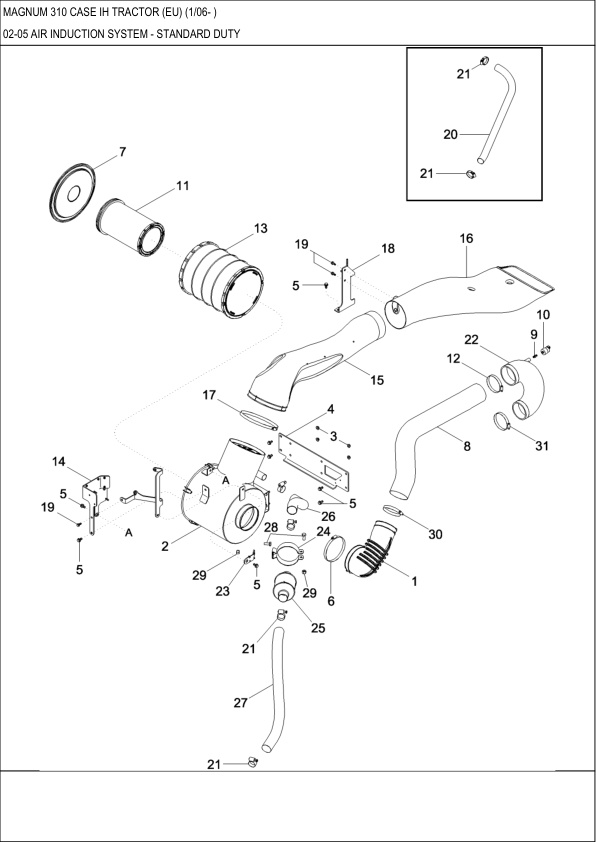 CASE Magnum 310 Tractor Parts Catalog EU - Image 6