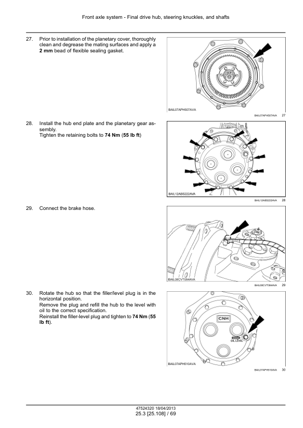 CASE PUMA 170 185 200 215 230 CVX Tractor Service Manual 47524320 - Image 16