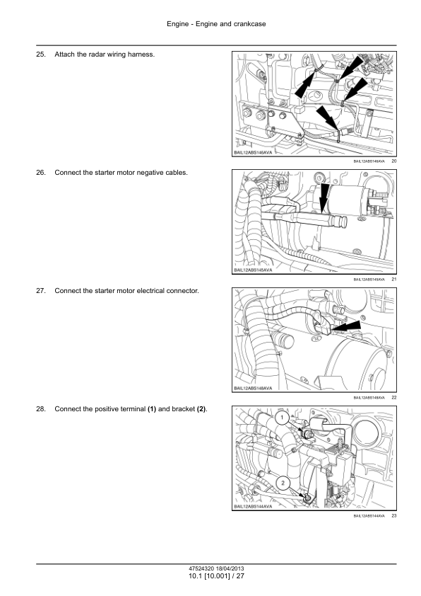 CASE PUMA 170 185 200 215 230 CVX Tractor Service Manual 47524320 - Image 14