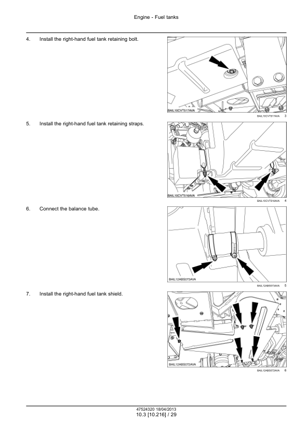 CASE PUMA 170 185 200 215 230 CVX Tractor Service Manual 47524320 - Image 10