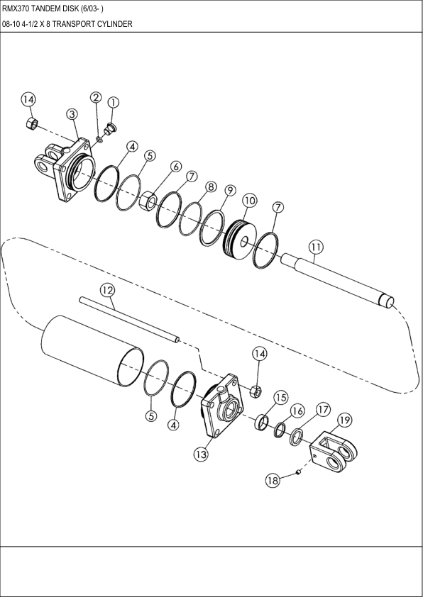 CASE RMX370 19-22ft Tandem Disk Parts Catalog - Image 6
