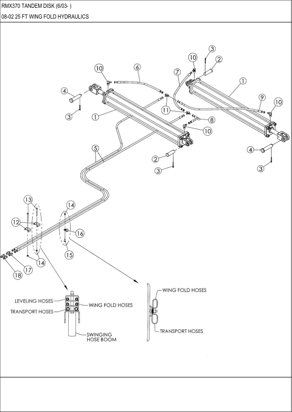 CASE RMX370 19-22ft Tandem Disk Parts Catalog - Image 5