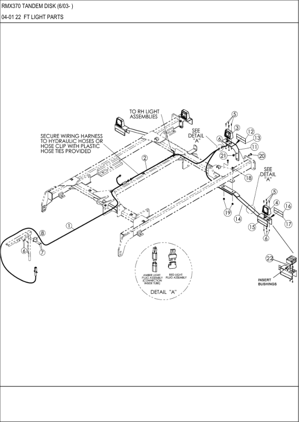 CASE RMX370 19-22ft Tandem Disk Parts Catalog - Image 2