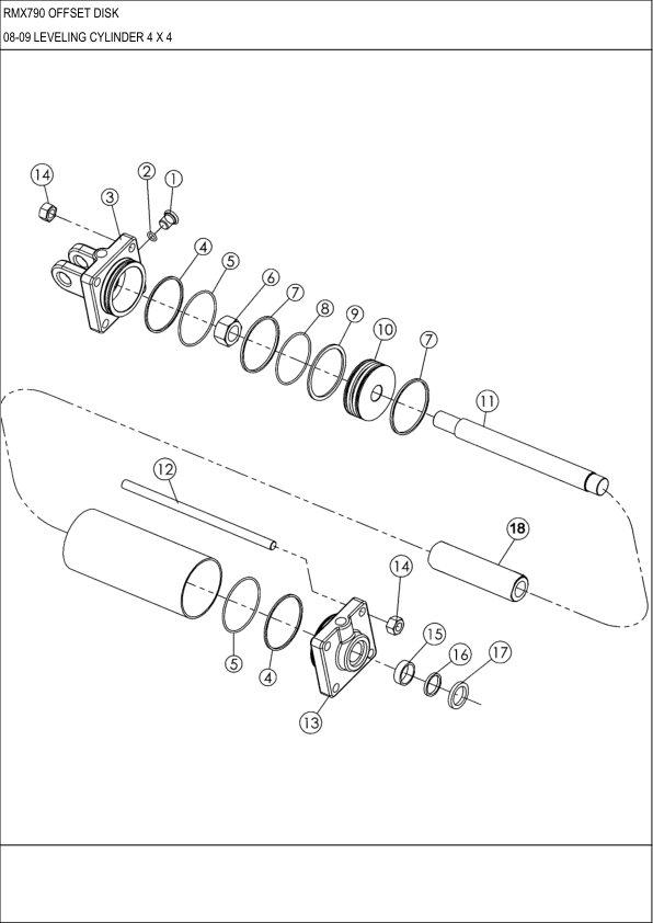 CASE RMX370 22ft Tandem Disk Parts Catalog - Image 6