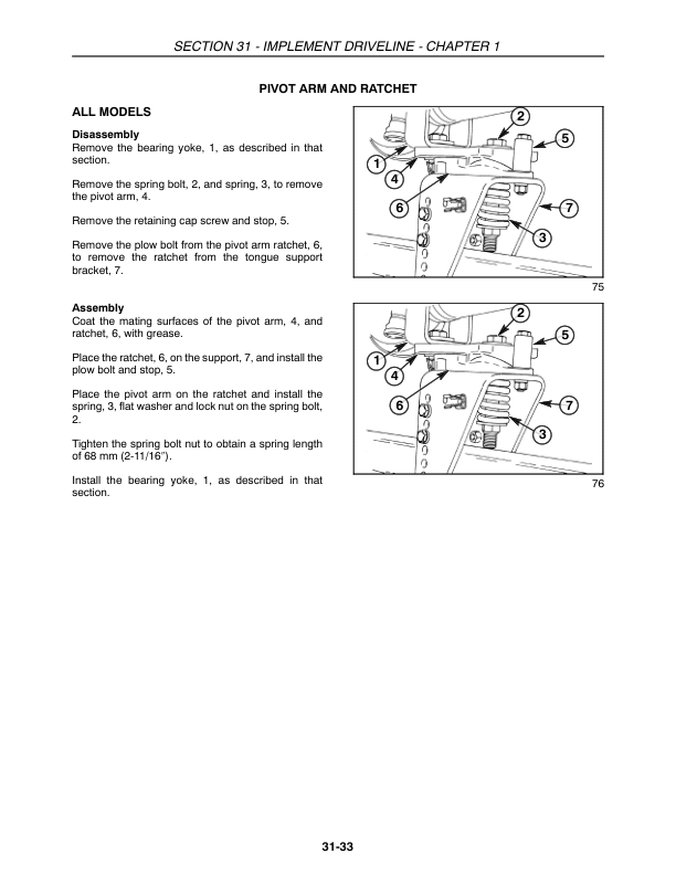 CASE SBX520 530 540 550 Baler Service Manual - Image 13
