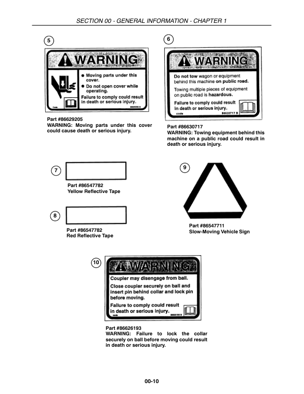 CASE SBX520 530 540 550 Baler Service Manual - Image 3
