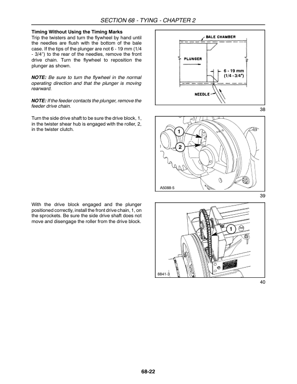 CASE SBX520 530 540 550 Baler Service Manual - Image 12