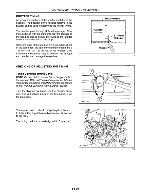 CASE SBX520 530 540 550 Baler Service Manual - Image 9