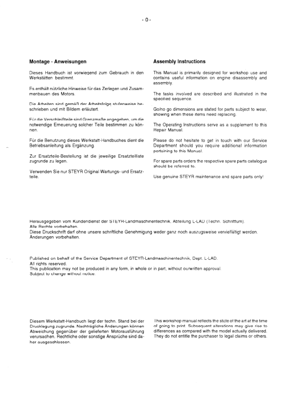 CASE Steyr M9078 M9086 M9094 Tractors Service Manual 7-96101 - Image 8