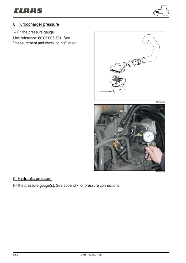 CLAAS Celtis Tractor Workshop Repair Manual - Image 3